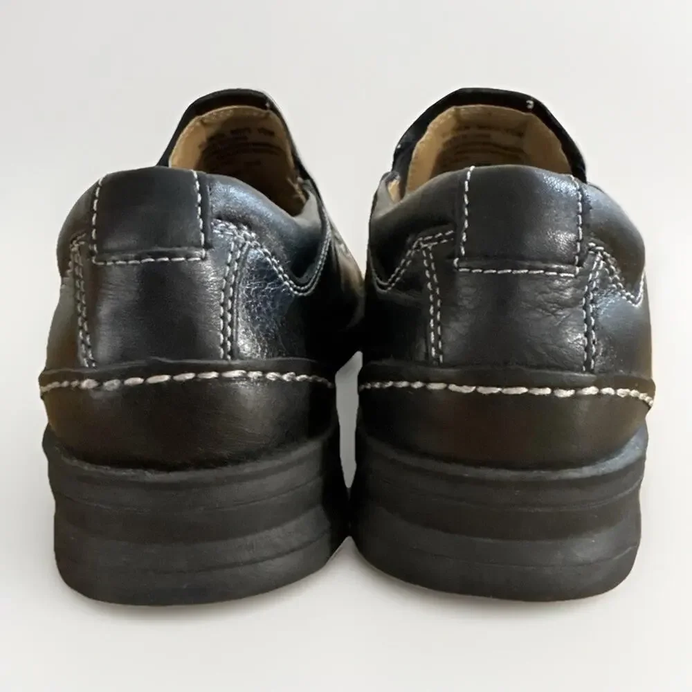 Dockers Men’s 10 Pro Style Slip on Black Loafers Business Casual Dress Shoe